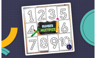 Number Multiples 1 to 10Number Multiples 1 to 10