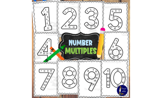 Number Multiples 1 to 10Number Multiples 1 to 10