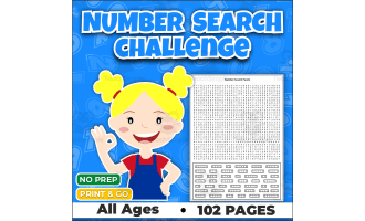 Number Search Challenge – Fun Brain Games & Screen-Free Puzzle Activit