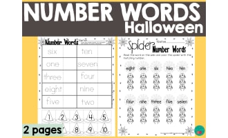 Number Words 1-10