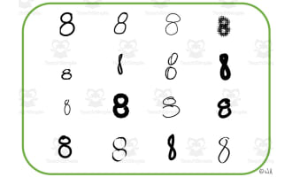 Numbers Visual Generalisation | Math Activity Cards #8