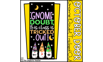October Door Set: Gnome Doubt, This Class is Tricked Out