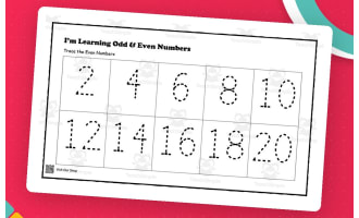 Odd and Even Numbers – Tracing & Sorting Set