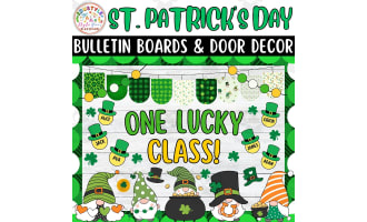 One Lucky Class!: St. Patrick's Day Bulletin Boards & Door Decor kits