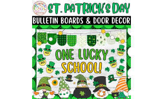 One Lucky School!: St. Patrick's Day Bulletin Boards & Door Decor kits