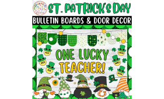 One Lucky Teacher!: St. Patrick's Day Bulletin Boards & Door Decor kit