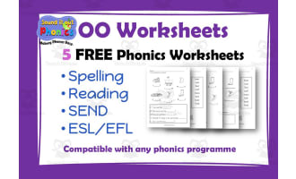 OO Phonics Worksheets: 5 FREE!