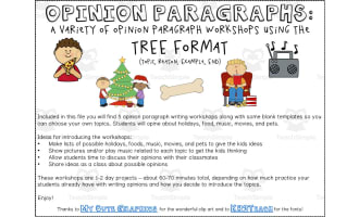 Opinion Writing Pack