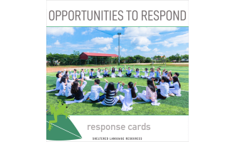 Opportunities to Respond - Response Cards