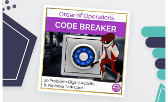 Order of Operations | Digital Escape Room Code Breaker