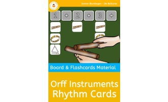 Orff Instruments Rhythm Cards