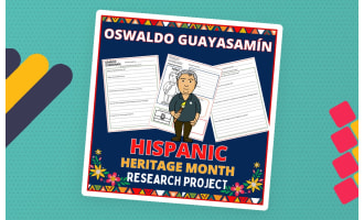 Oswaldo Guayasamín Biography research project, Hispanic heritage month