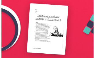 Othello --- Iago - Soliloquies Act 1 and 2 Analysis + Character Analysis