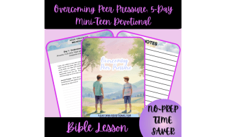 Overcoming Peer Pressure: 5-Day Teen Mini-Devotional