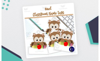 Owl Classroom Name Tags
