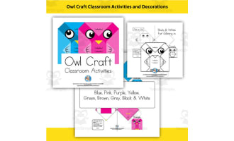 Owl Craft Classroom Activity