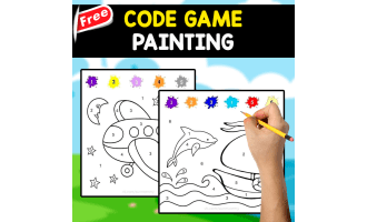 PAINT BY THE NUMBER CODE | FREE RESOURCE