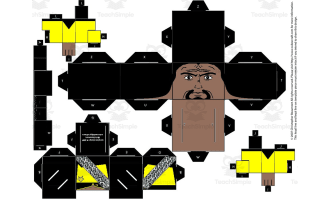 Papercraft Me Photoshop Activity