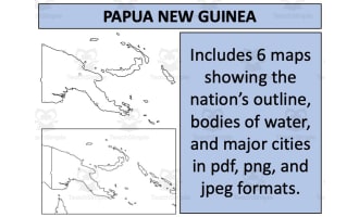 Papua New Guinea Map Resources