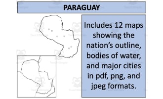 Paraguay Map Resources