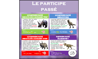 Participe passé - 4 affiches