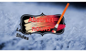 Parts of Speech: Abstract Nouns Lesson