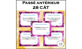 Passé antérieur - 28 CÀT / French Verb Tenses