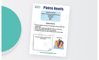 Pasta Reefs Activity