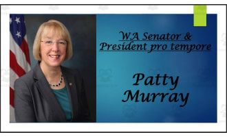 Patty Murray (WA Senator and President pro tempore) BIO PPT
