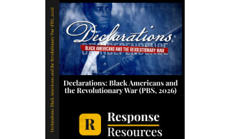 PBS Declarations Black Americans & Revolutionary War Worksheet