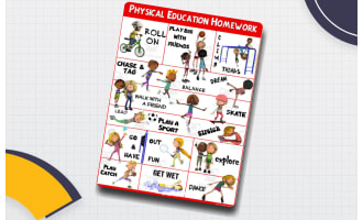 PE Poster Visuals: PE Homework