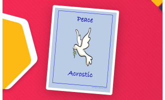 Peace Acrostic - FREEBIE