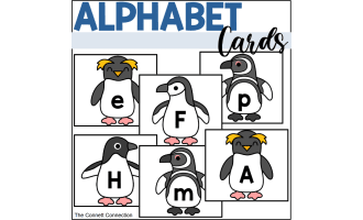 Penguin Alphabet Cards