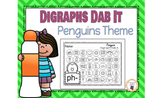 Penguin Digraph Dab It Activity