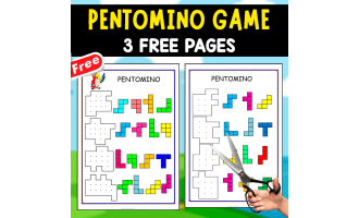 PENTOMINÓ GAME | 3 PAGES