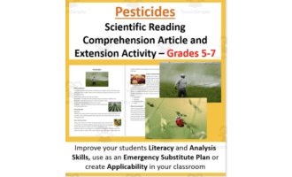 Pesticides - Science Reading Article - Grades 5-7