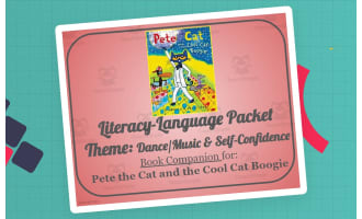 Pete the Cat and the Cool Cat Boogie: Language-Literacy Book Companion Packet