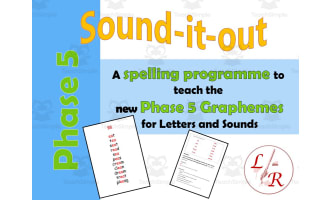 Phase 5 spelling programme Letters and Sounds