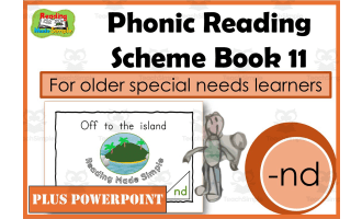 Phonic Reading Scheme for Older Students: _ND Endings: Book 11