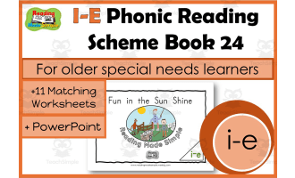 Phonic Reading Scheme for Older Students: I-E:  Book 24
