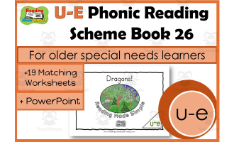 Phonic Reading Scheme for Older Students: U-E: Book 26
