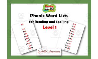 Phonic Word Lists