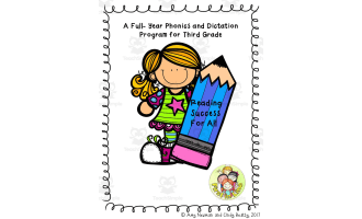 Phonics and Dictation Program | Year-Long 3rd Grade Reading Program