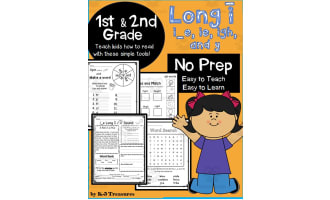 Phonics for 1st and 2nd Grade: Help Students Learn Long I Words: I_E, IE, IGH, and Y