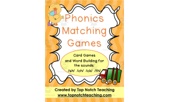 Phonics Matching Games