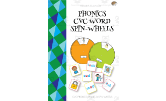 CVC Words Phonics Spin Wheel – Reading Practice