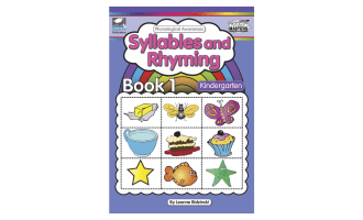 Phonological Awareness: Syllables and Rhyming - Book 1