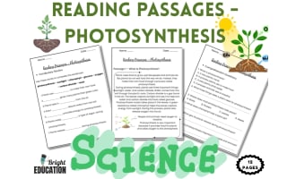 Photosynthesis Reading Passages | Science Reading Comprehension Worksh