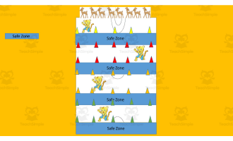 Physical Education Game: Cheetahs and Gazelles