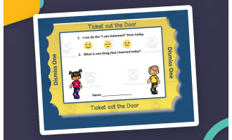 PE Ticket Out the Door – Sports Ball Exit Tickets